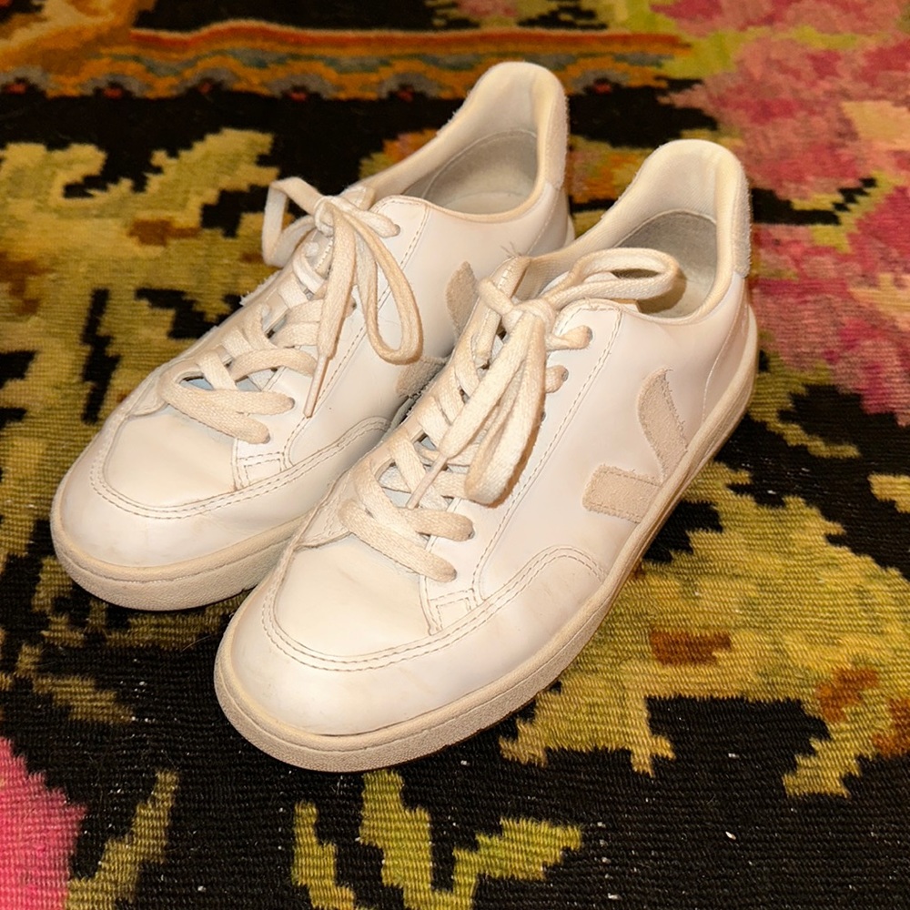 Veja V-10 Sneakers white/cream